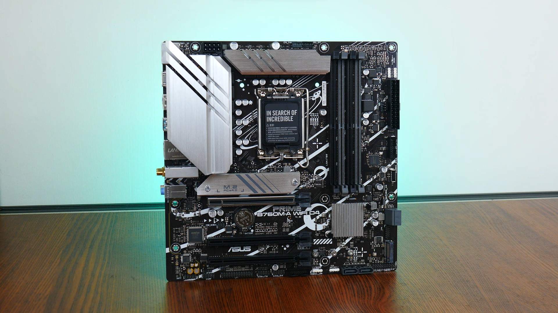 Micro atx motherboard with wifi clearance